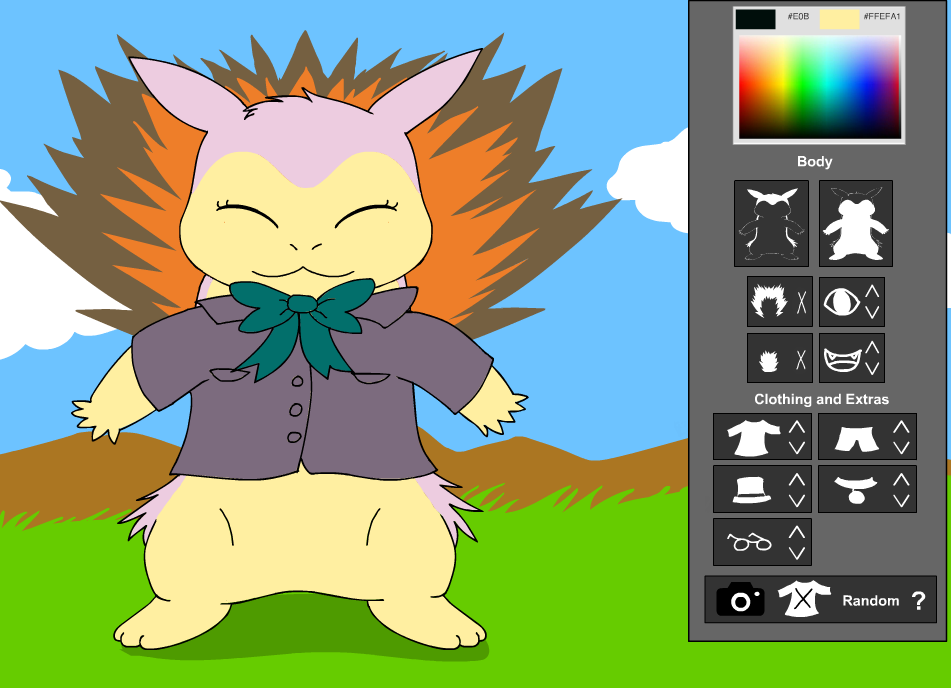 Typhlosion Dress Up