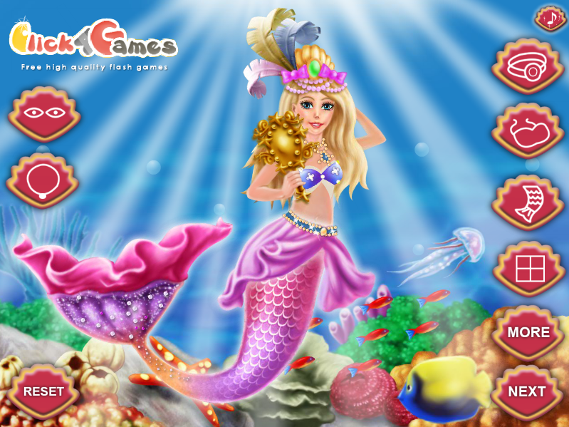 Carnaval Mermaid Dress Up