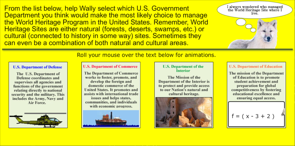 Which U.S. Government Program manages the World Heritage Program?