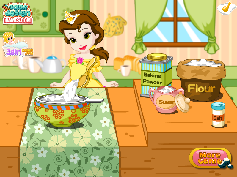 Princess Kitchen: Belle's Pancakes