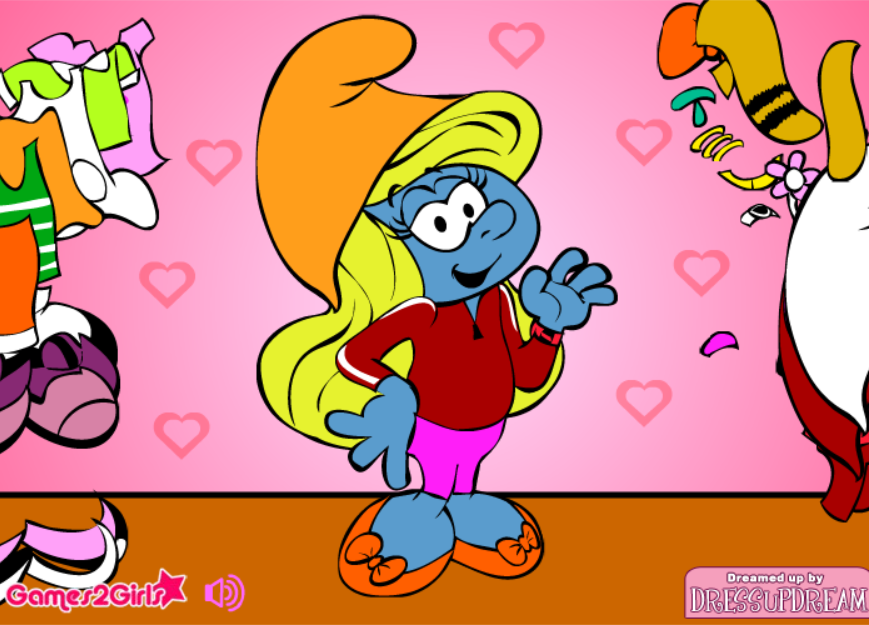 Smurfette Dress-up