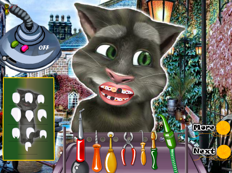 Talking Tom Dentist Visit