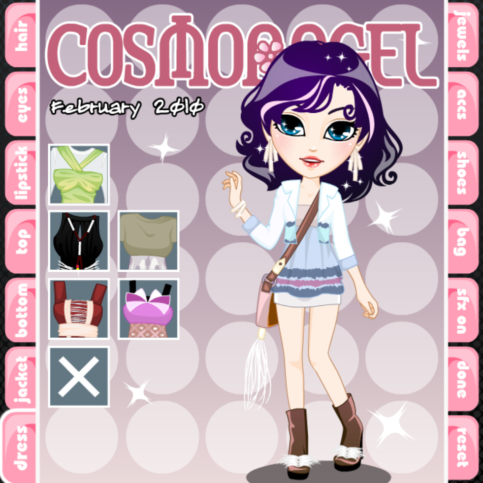 Cover Girl Dress Up: February