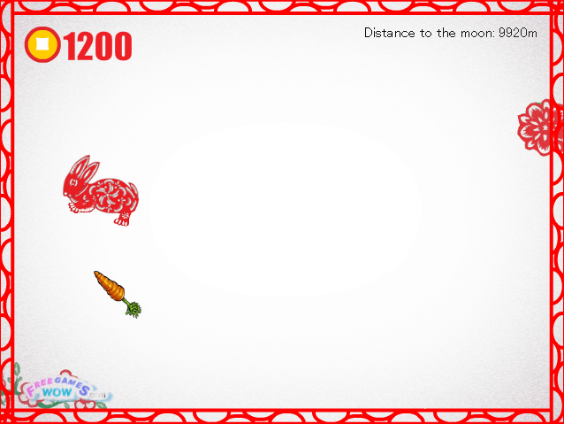 Lucky Rabbit Jumping