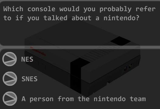 The "easy" Nintendo quiz