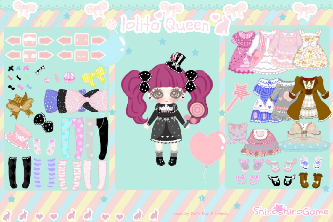 Lolita Queen Dress Up