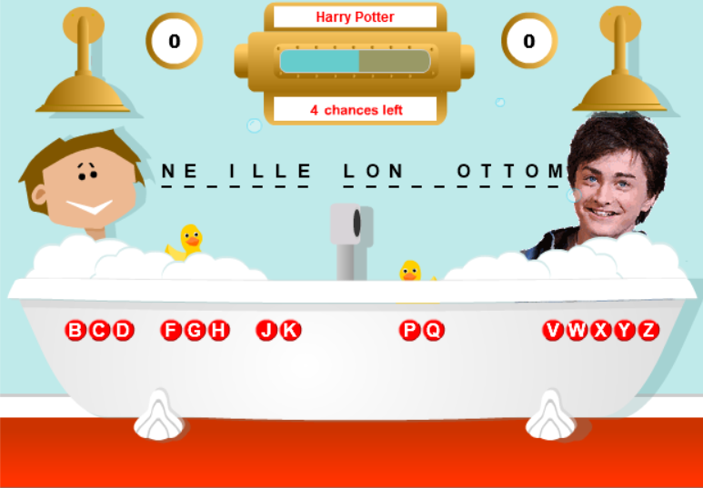 Celebrity Bathtime - Harry Potter