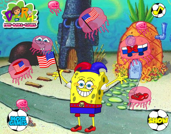 SpongeBob World Cup Dress Up