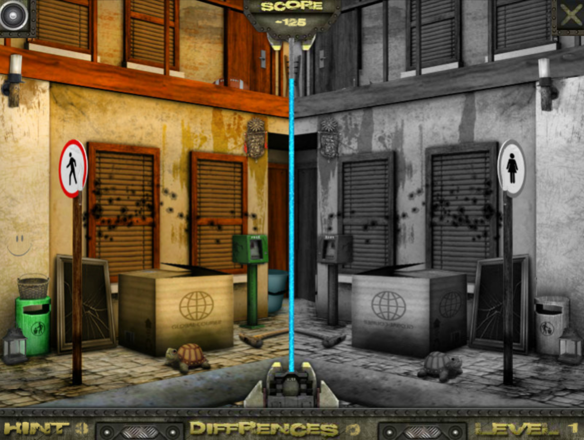 Negative City: Spot the Difference