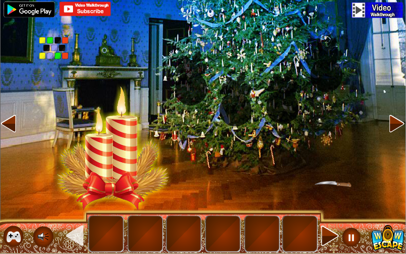 Christmas Candle Castle Escape