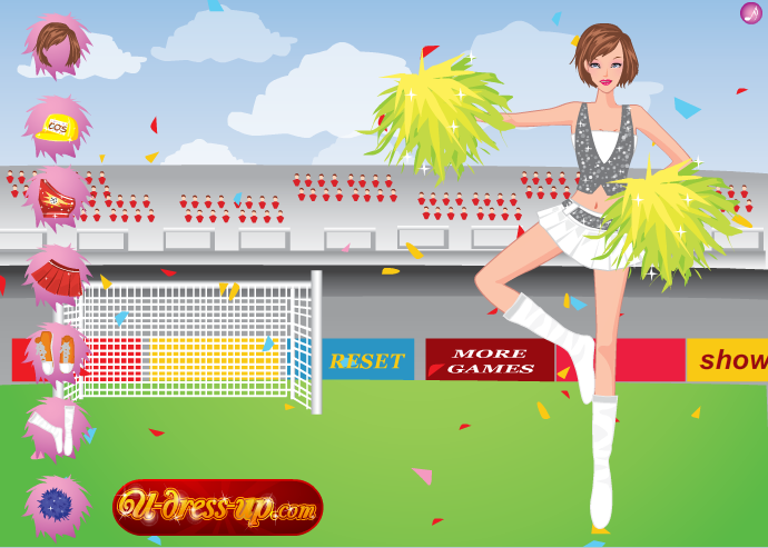 Glam Cheerleader Dress Up