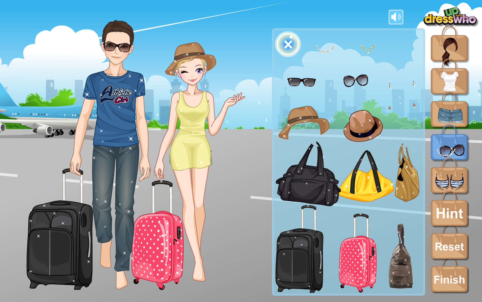 Perfect Vacation Dress Up Game