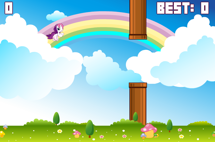 Cute Flappy Pony