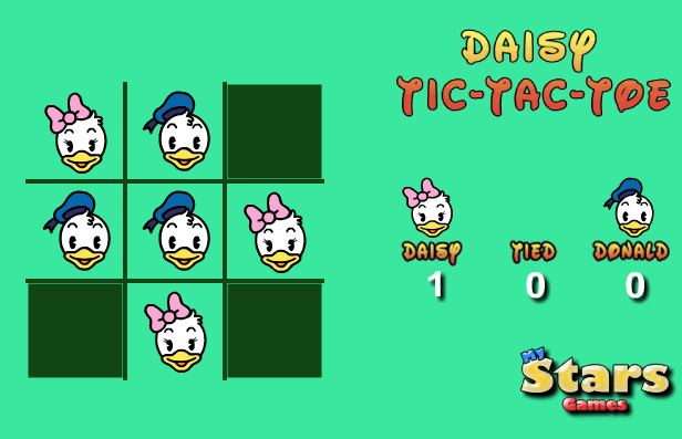 Daisy Tic-Tac-Toe