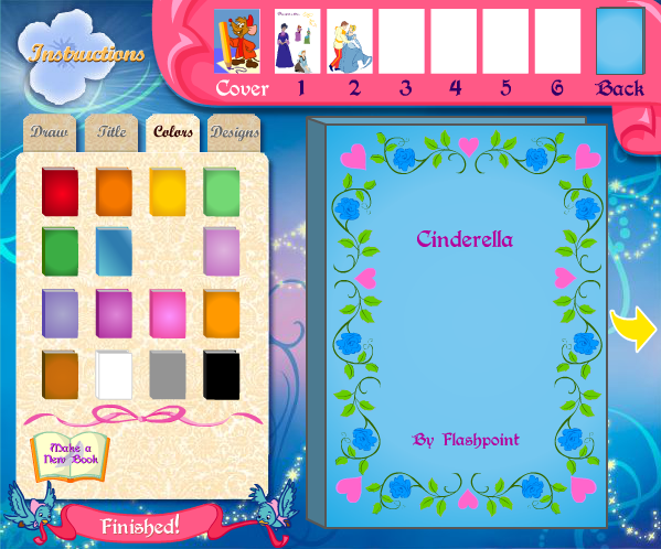 Cinderella: Magic Picture Book Maker