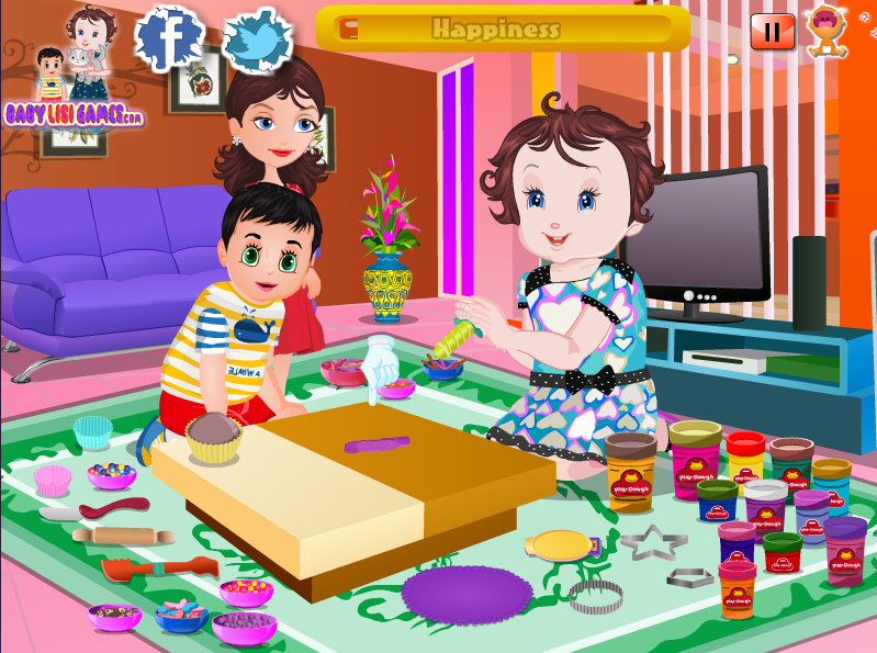 Baby Lisi Play Dough Cake