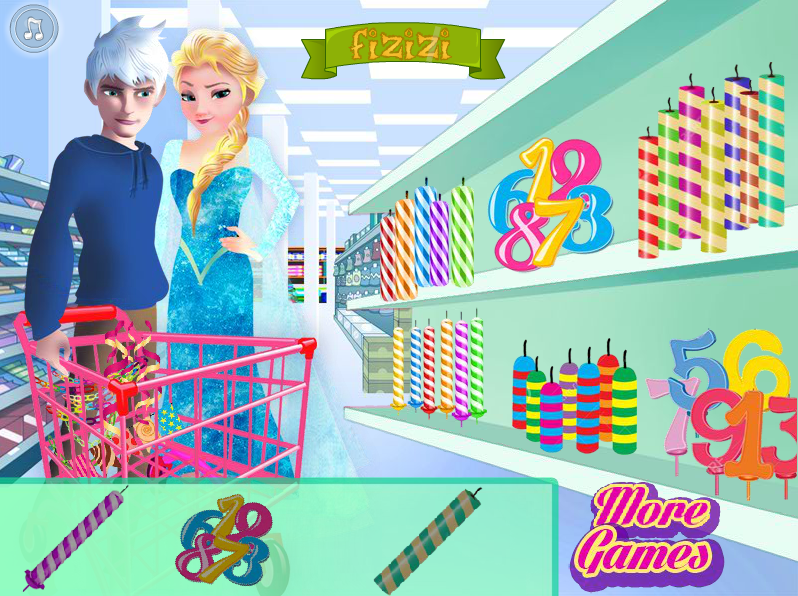 Elsa and Jack Party Prep