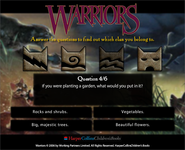 Warriors: Find Your Clan