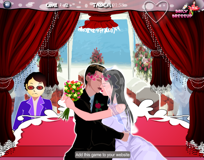 Bridal Kissing