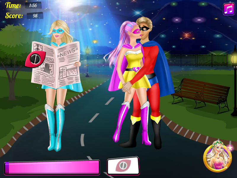 Princess Power Kissing