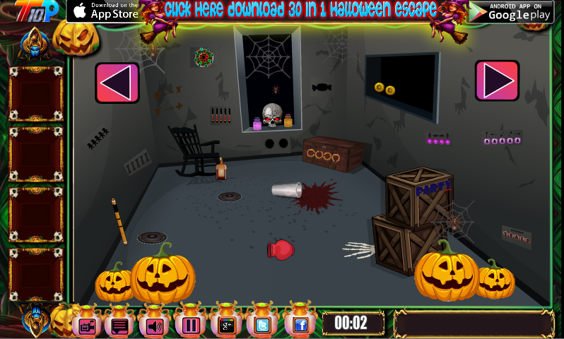 Halloween Find The Creepy Pumpkin