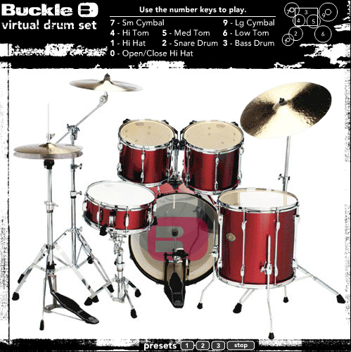 Buckle Virtual Drum Set