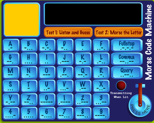 Boys' Life Morse Code Machine