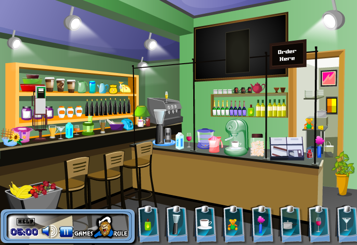 Hidden Objects: Cafe