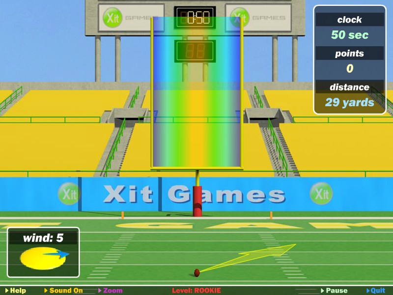 3D Field Goal Games