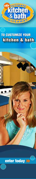 DIY Network "Ultimate Kitchen & Bath Giveaway" Banner Ad