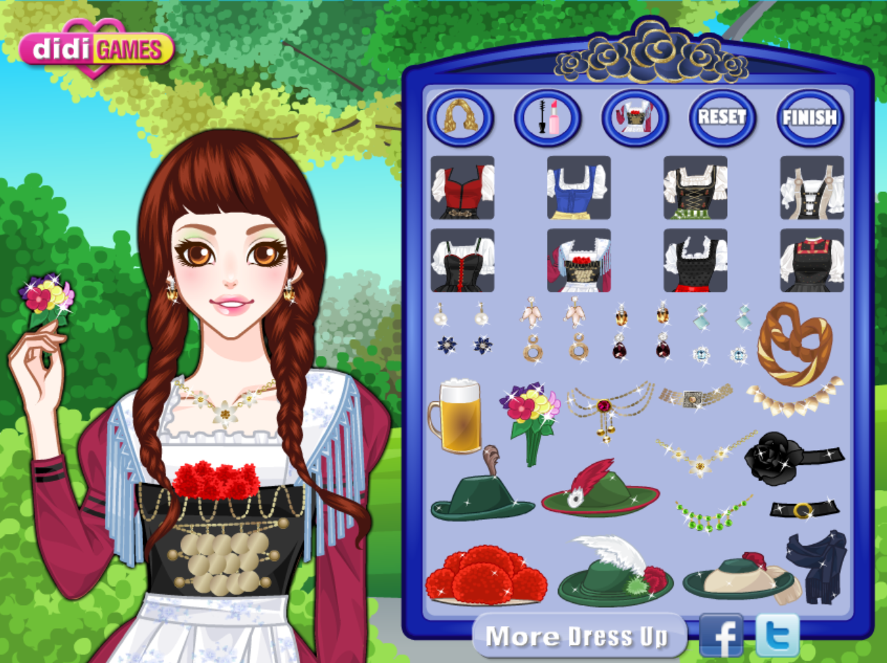 Germany Girl Make Up