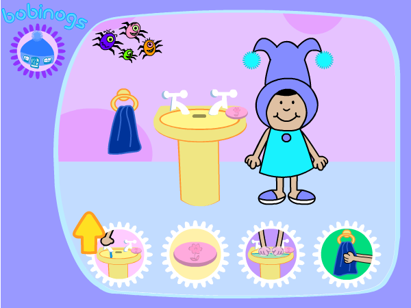 Wet, Soap Rinse & Dry