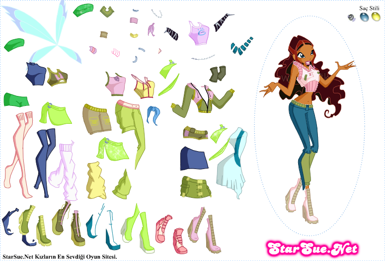 Winx Layla Dressup
