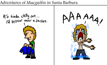 Adventures of Macguffin in Santa Barbara