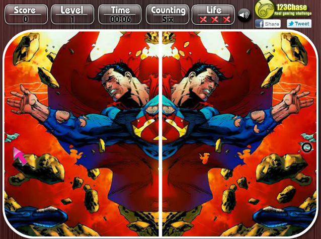 Superman - Spot the Difference