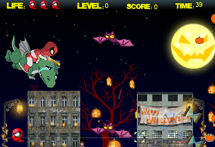 Spiderman Halloween Night