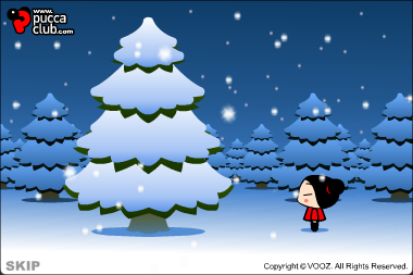 Pucca - Christmas E-Card