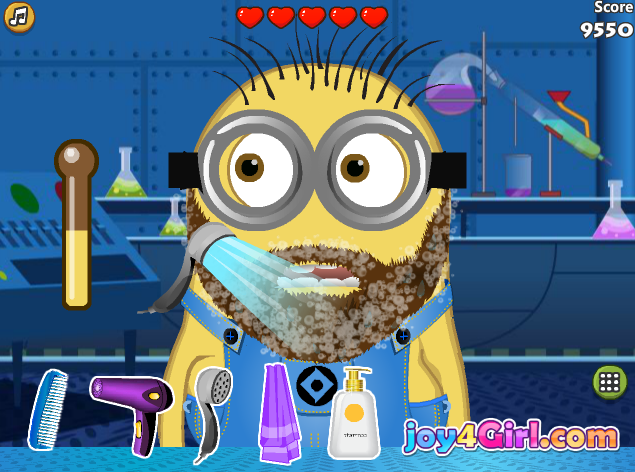 Minion at Beard Salon