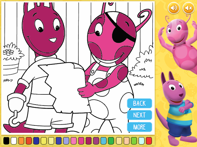 The Backyardigans Coloring