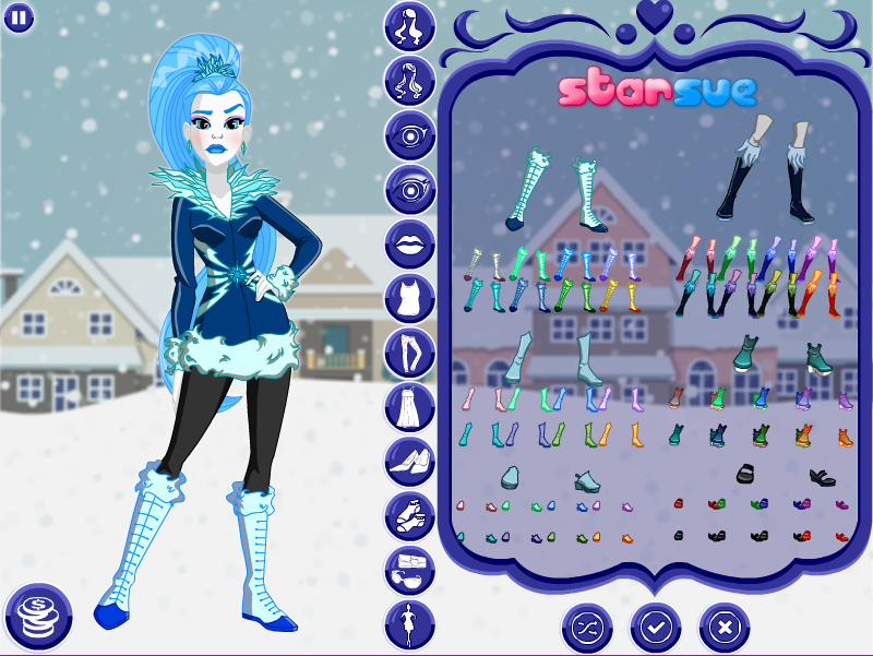 DC Super Hero Girls Frost Dress Up