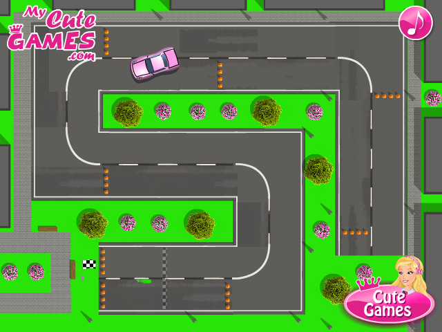 Barbie Driving Test