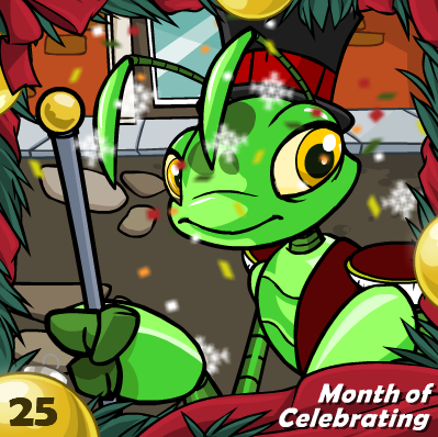 Neopets Advent Calendar 2007: Day 25