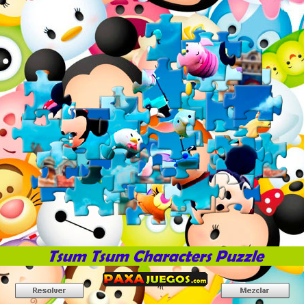 Tsum Tsum Characters Puzzle