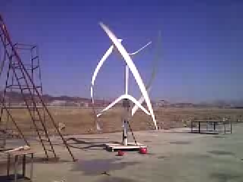 4 kW Vertical Axis Wind Turbine