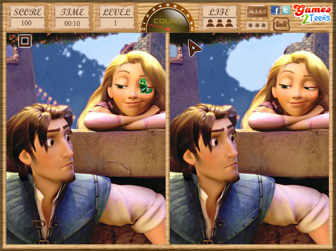 Tangled 10 Differences