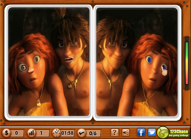 The Croods - Spot the Difference