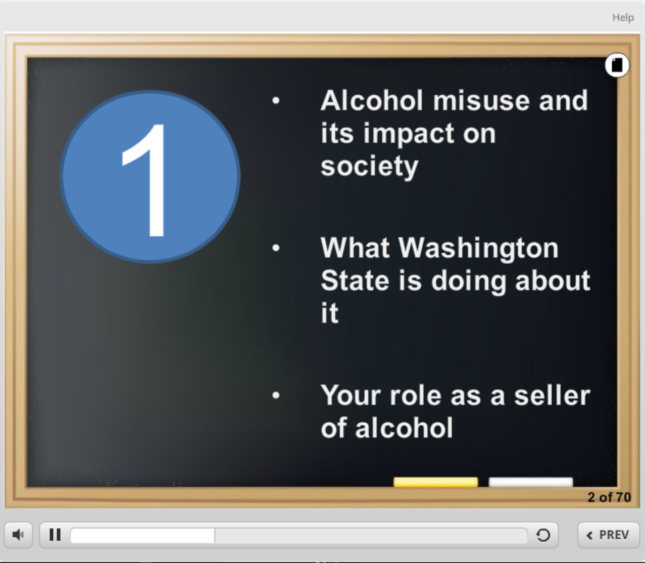 Responsible Alcohol Sales Training Course