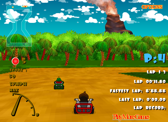 Donkey Kong Kart Game