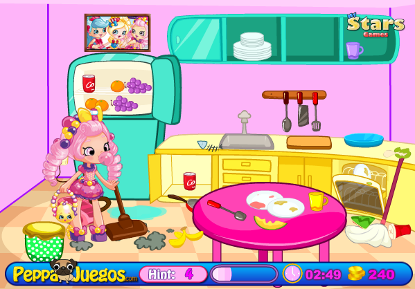 Shopkins Shoppies Clean