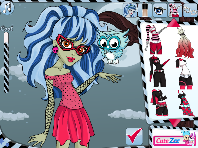 Monster High: Ghoulia Yelps Hairstyle